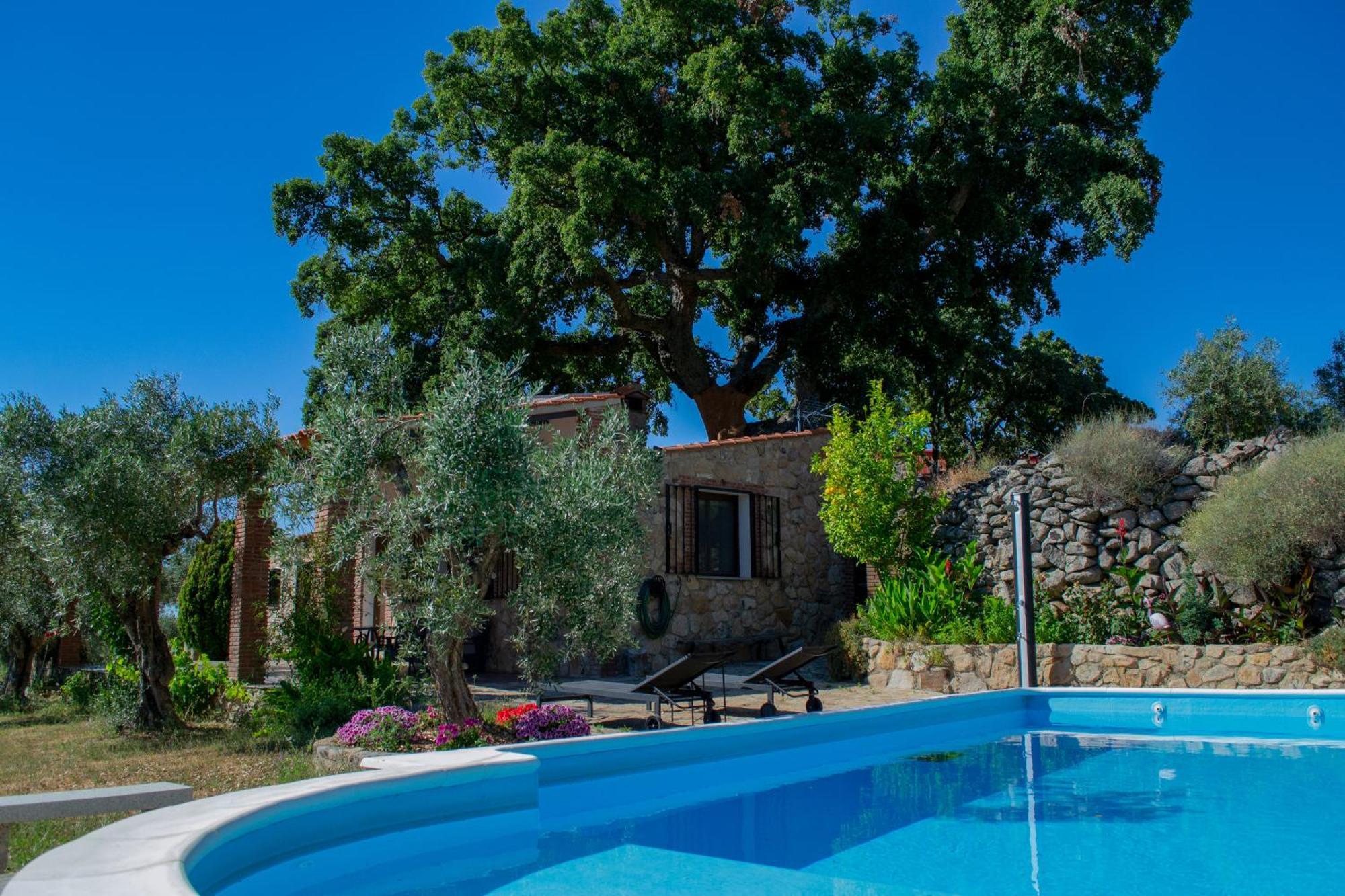 Casa Rural La Recuera Montánchez Exteriér fotografie